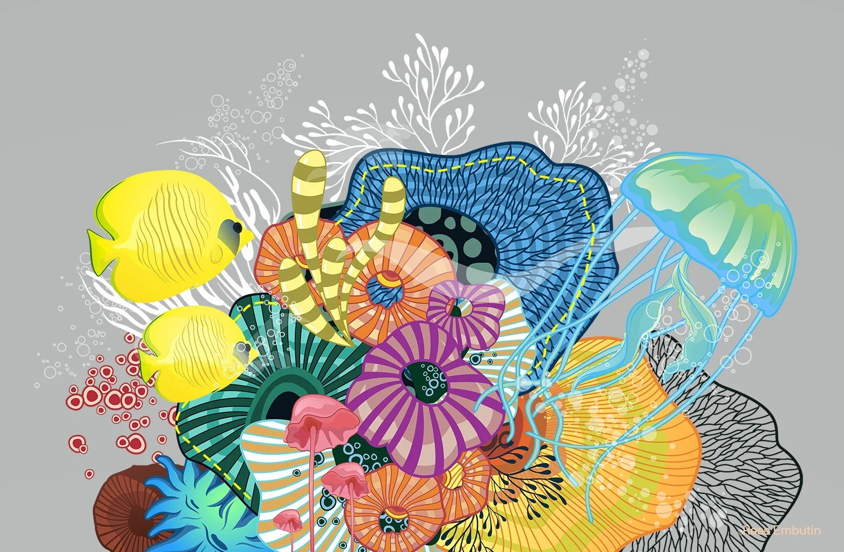 Convert vector graphics to appliqué embroidery in Hatch