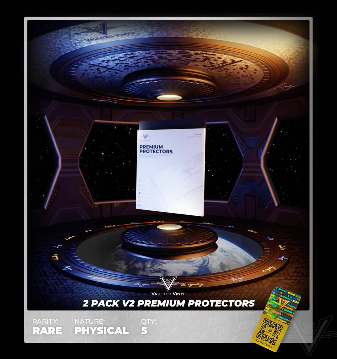 Vaulted Vinyl Airdrops - 2 Pack V2 Premium Protectors