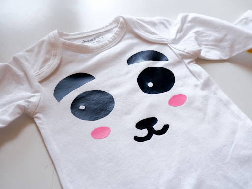 diy panda tshirt design