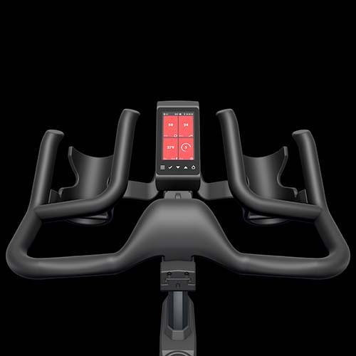 Ergo-formed handlebars with console inbetween
