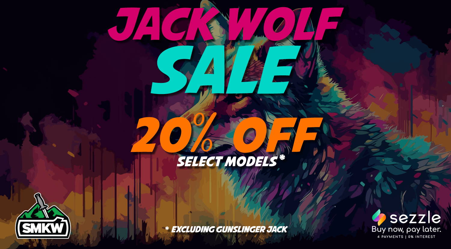 20% Off select Jack Wolf Knives!