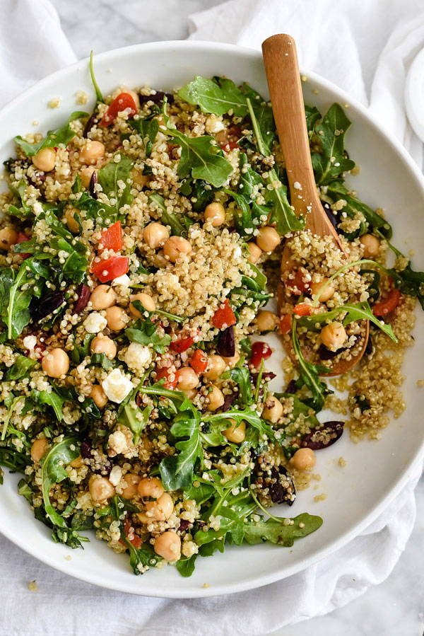 Mediterranean quinoa salad recipe
