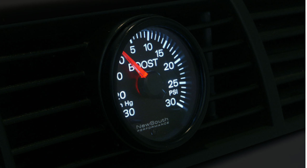new south performance boost gauge