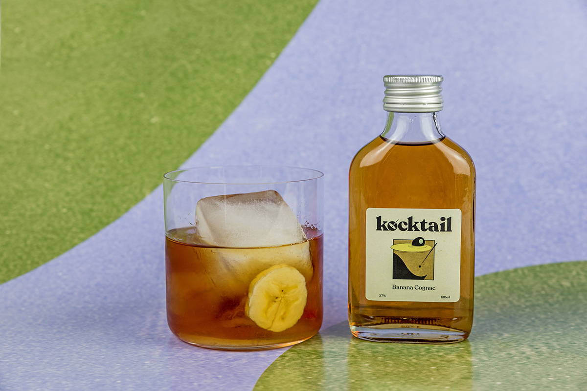 A banana cognac by Kocktail