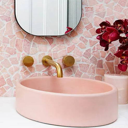 Pink Basins | The Blue Space