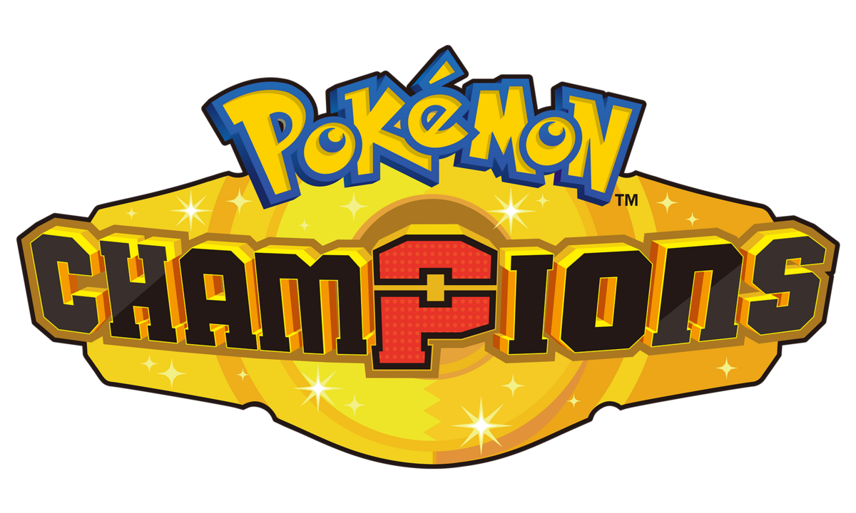 The logo for the game Pokémon champions.