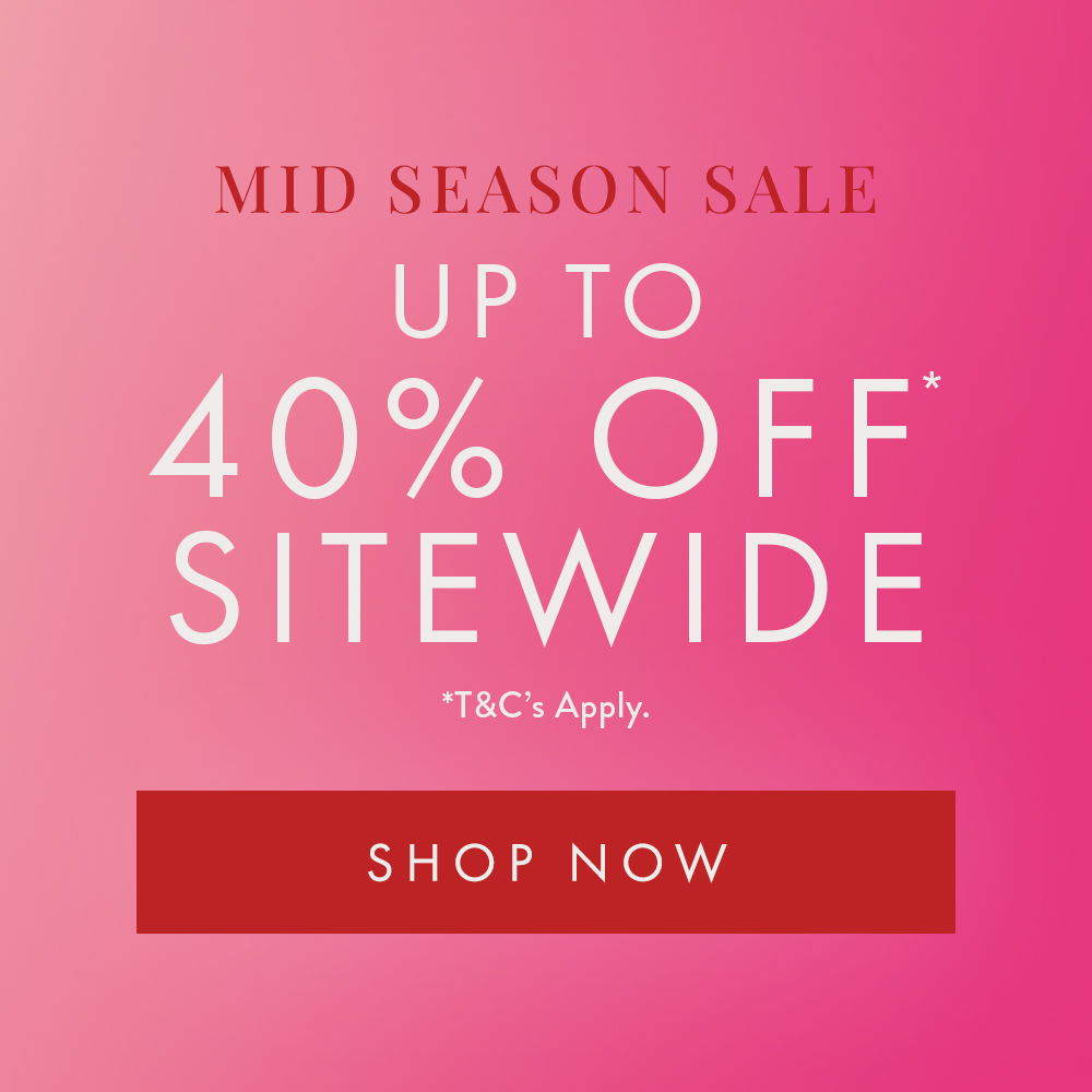Mid season sale up to 40% off sitewide. Shop now.