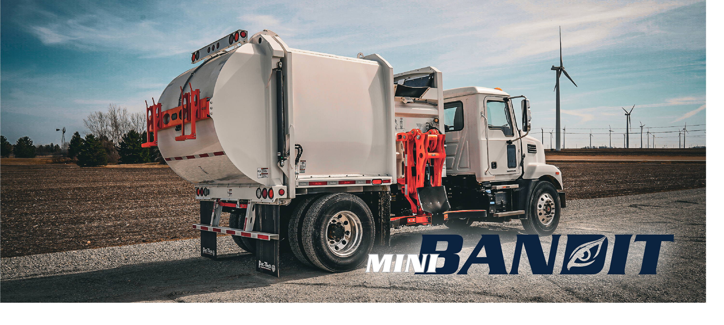 Mini Bandit Automated Side Loader Refuse Garbage Truck