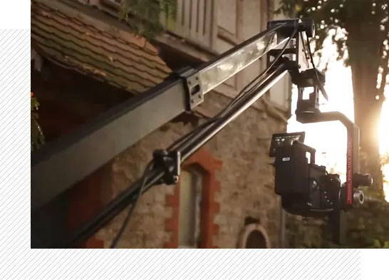 Proaim 10' Wave-2 Plus Telescopic Jib Arm Crane Film Production Package
