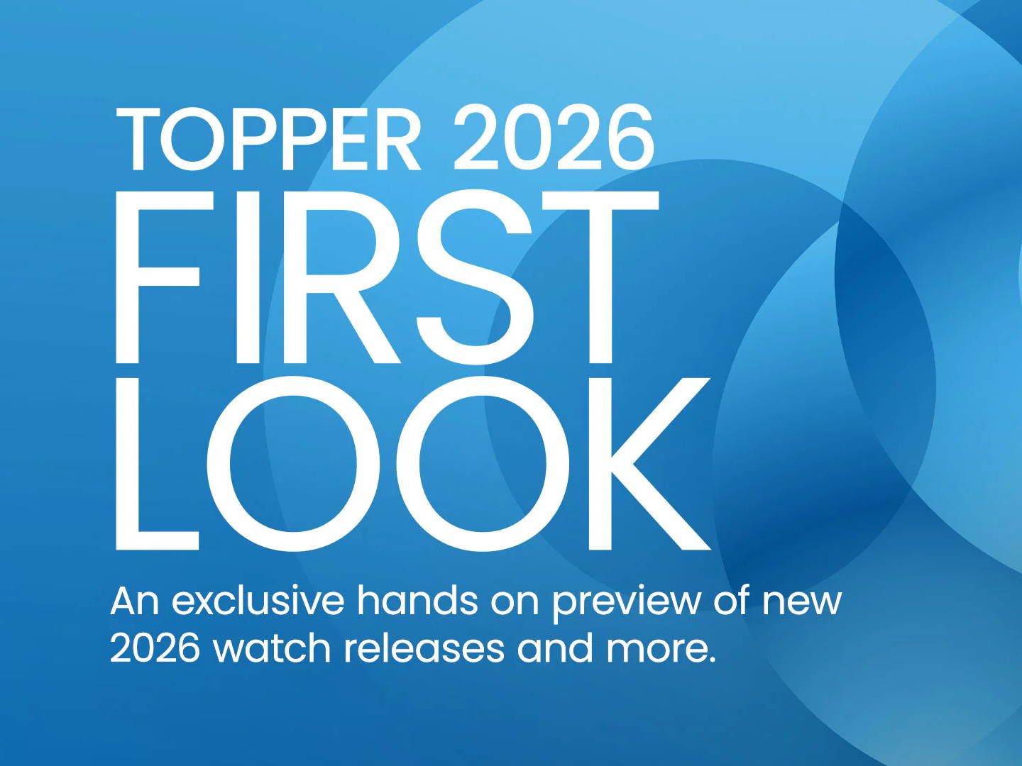 Topper 2026 First Look