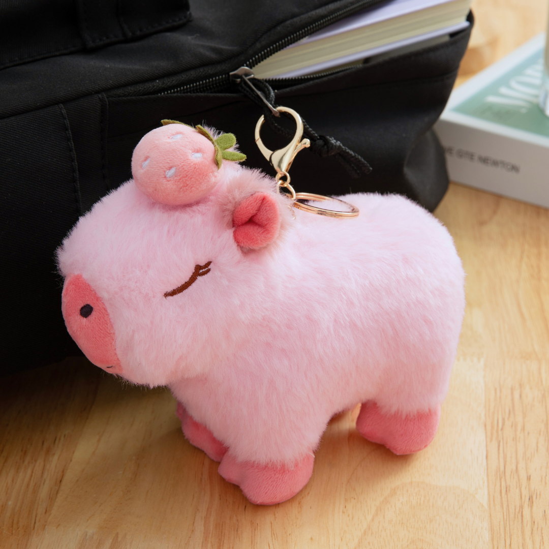 1 Stück Lady Capybara Plüschanhänger Für Geschenke, Studenten, Handtaschen,  Schlüsselanhänger, Autodekorationen, aktuelle Trends, günstig kaufen