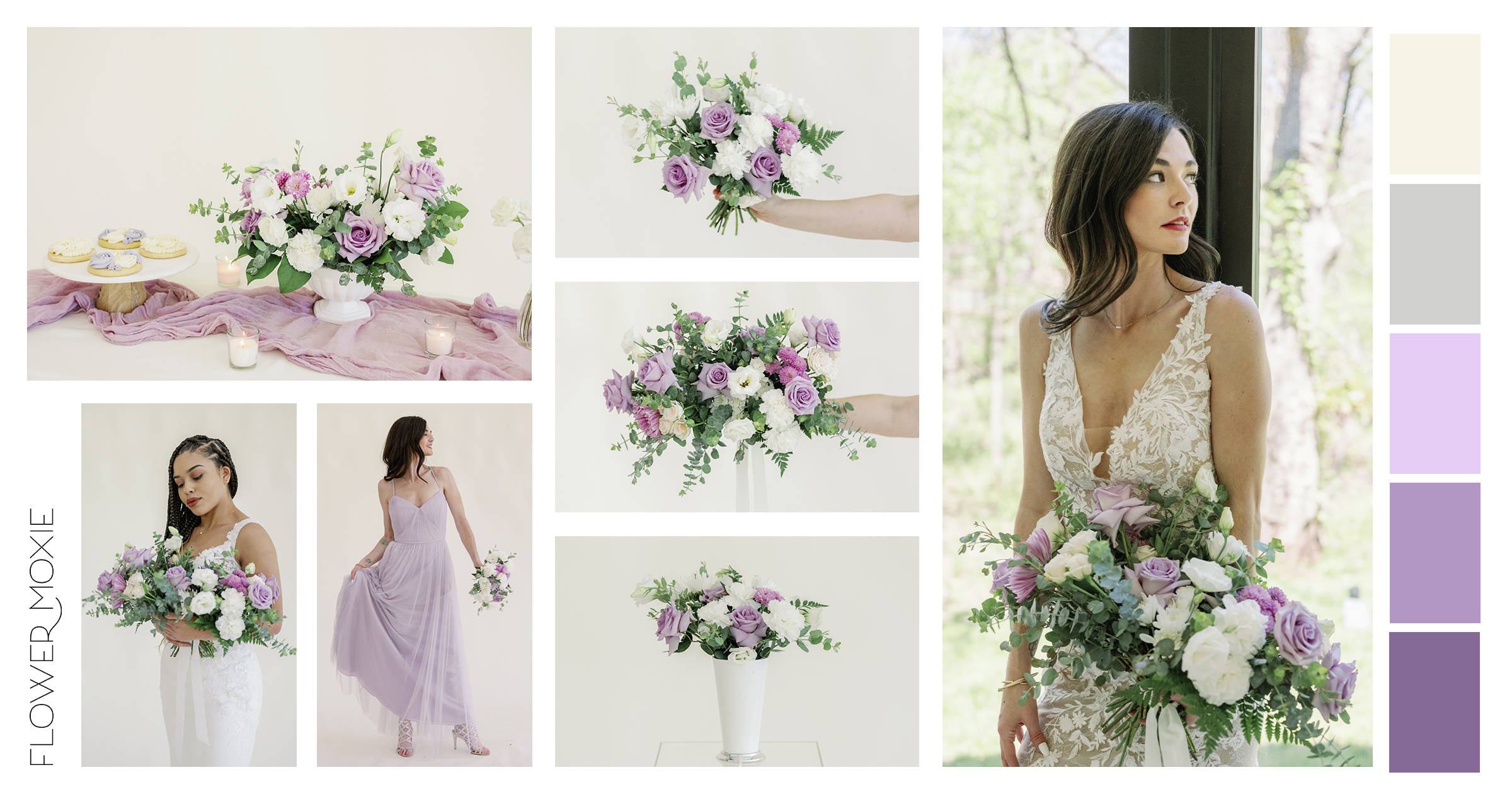 Lavender and Cream DIY wedding kit