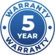 5-Year The TV Shield PRO Warranty Logo
