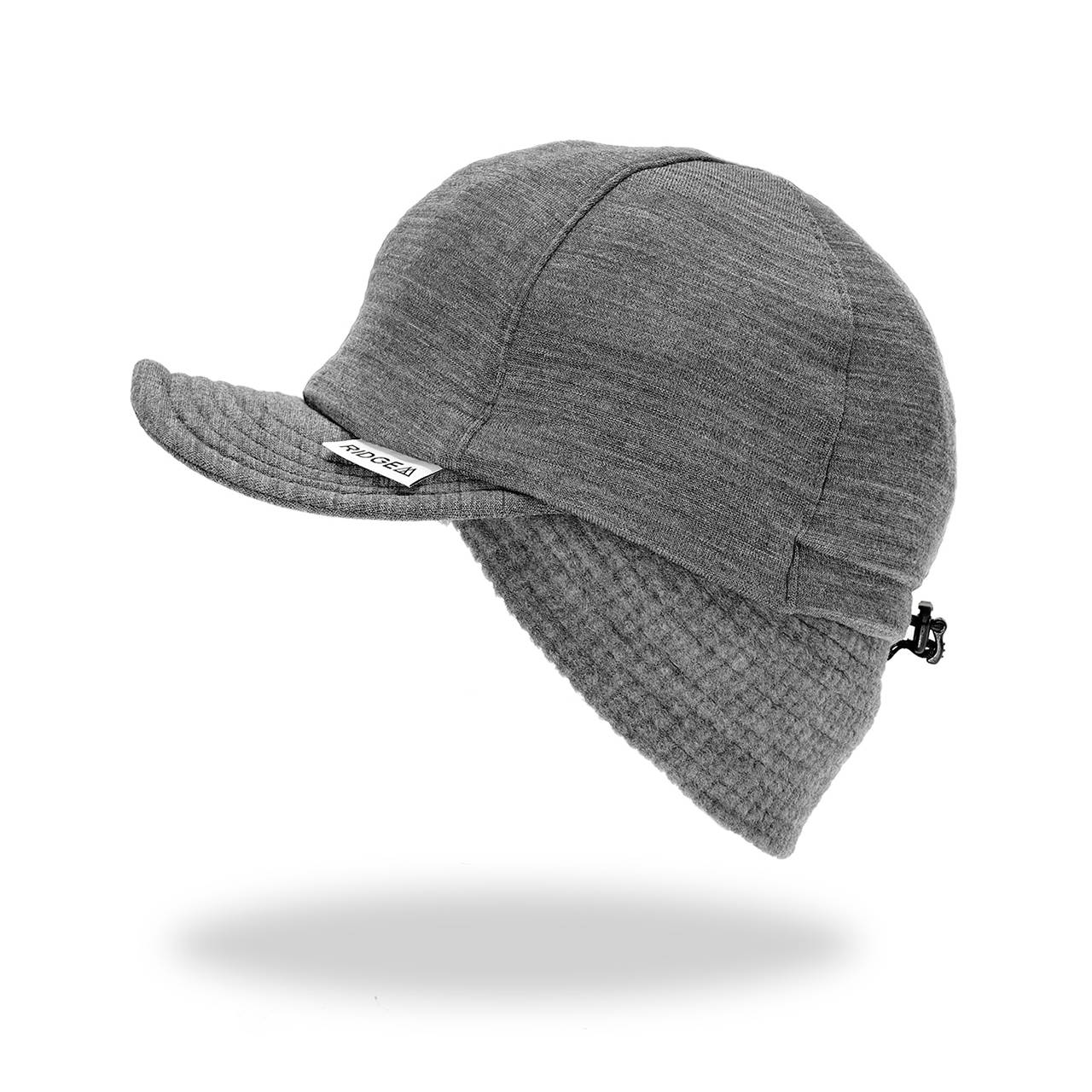 RIDGE MOUNTAIN GEAR（リッジマウンテンギア）/グリッドメリノ イヤマフキャップ/グレー/UNISEX