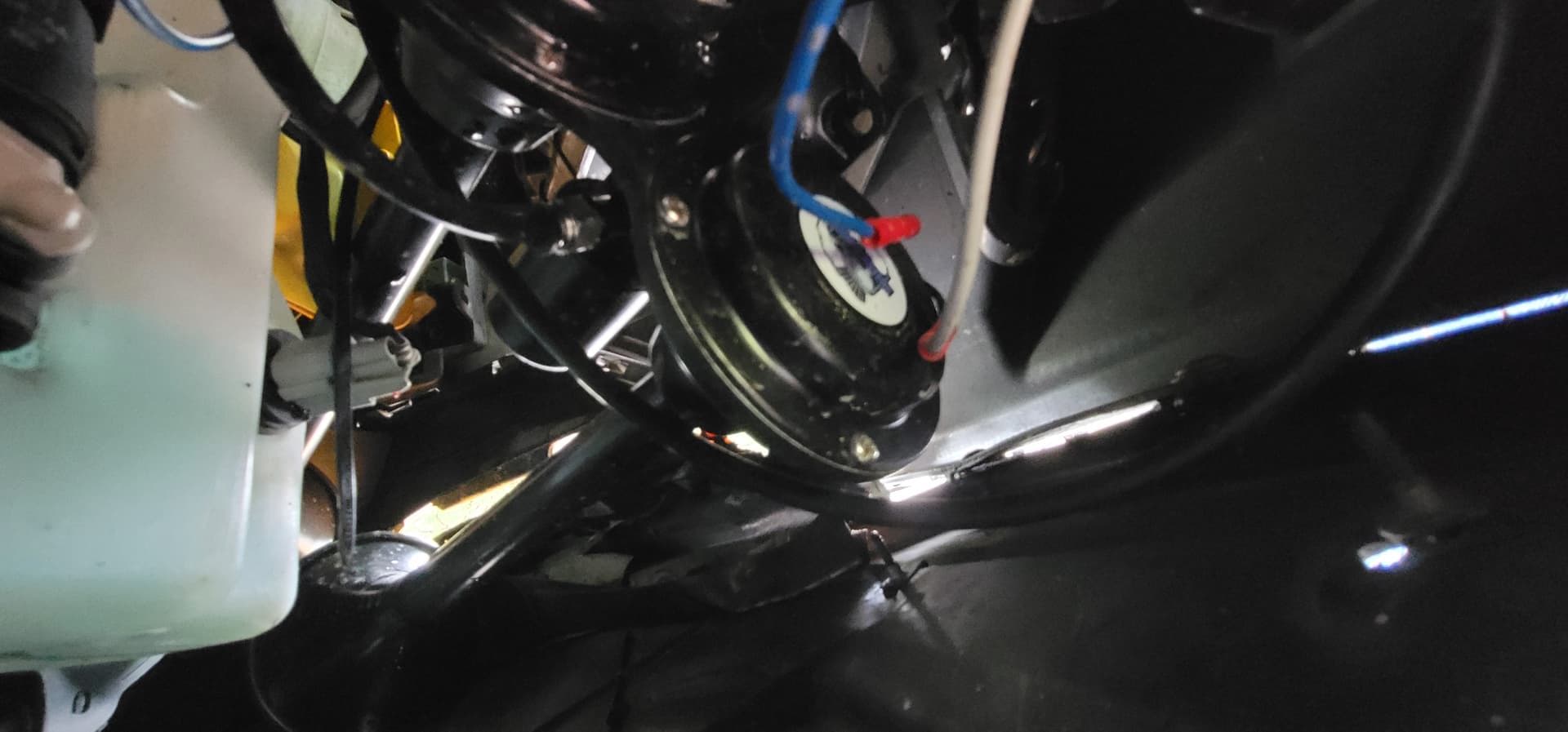 2018 Ford Mustang with HornBlasters 2-Chime 3-Liter Air Horn Kit installed