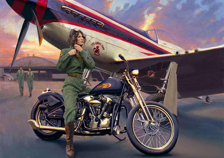 Ruth - Painting by David Uhl