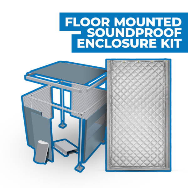 soundproof enclosure for machinery