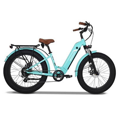 Emojo 500W Breeze Pro Beach Cruiser Step-Thru Electric Bike