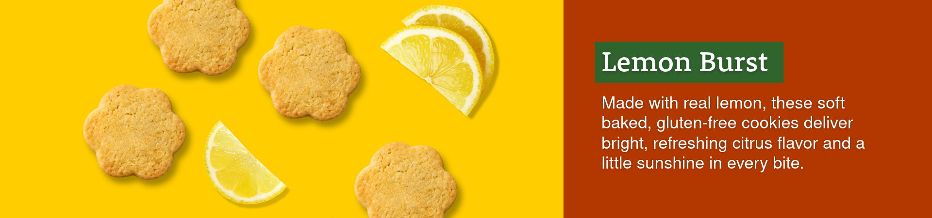 Lemon Burst Soft Baked Gluten-Free Cookies