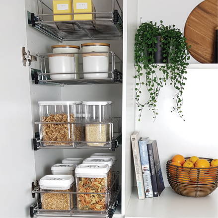 Tansel Shelving Howards Storage World, Slide Out Baskets For Kitchen Cabinets Australia