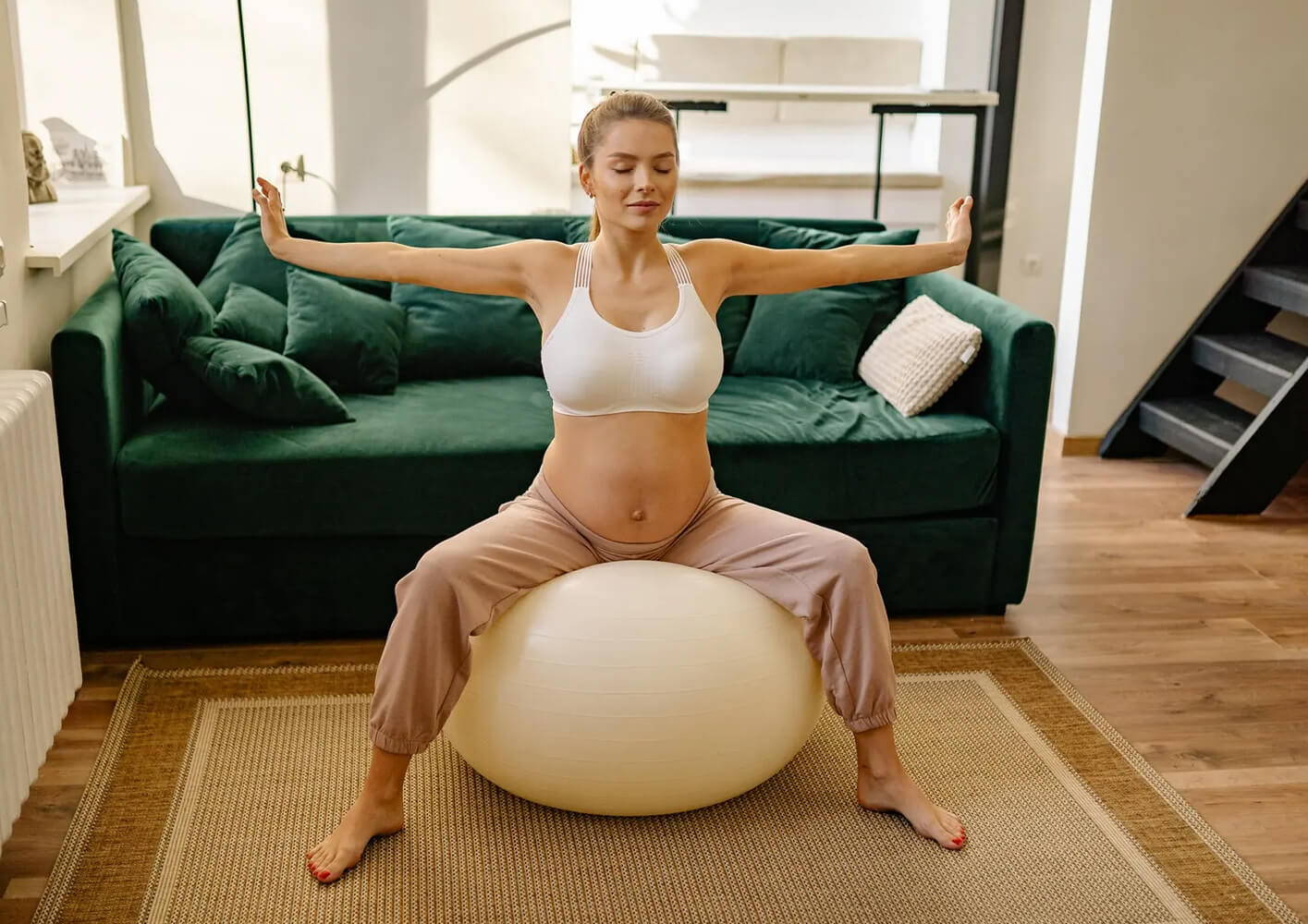 Pregnancy Exercises: Five Ways to Exercise from Home When You Are Pregnant