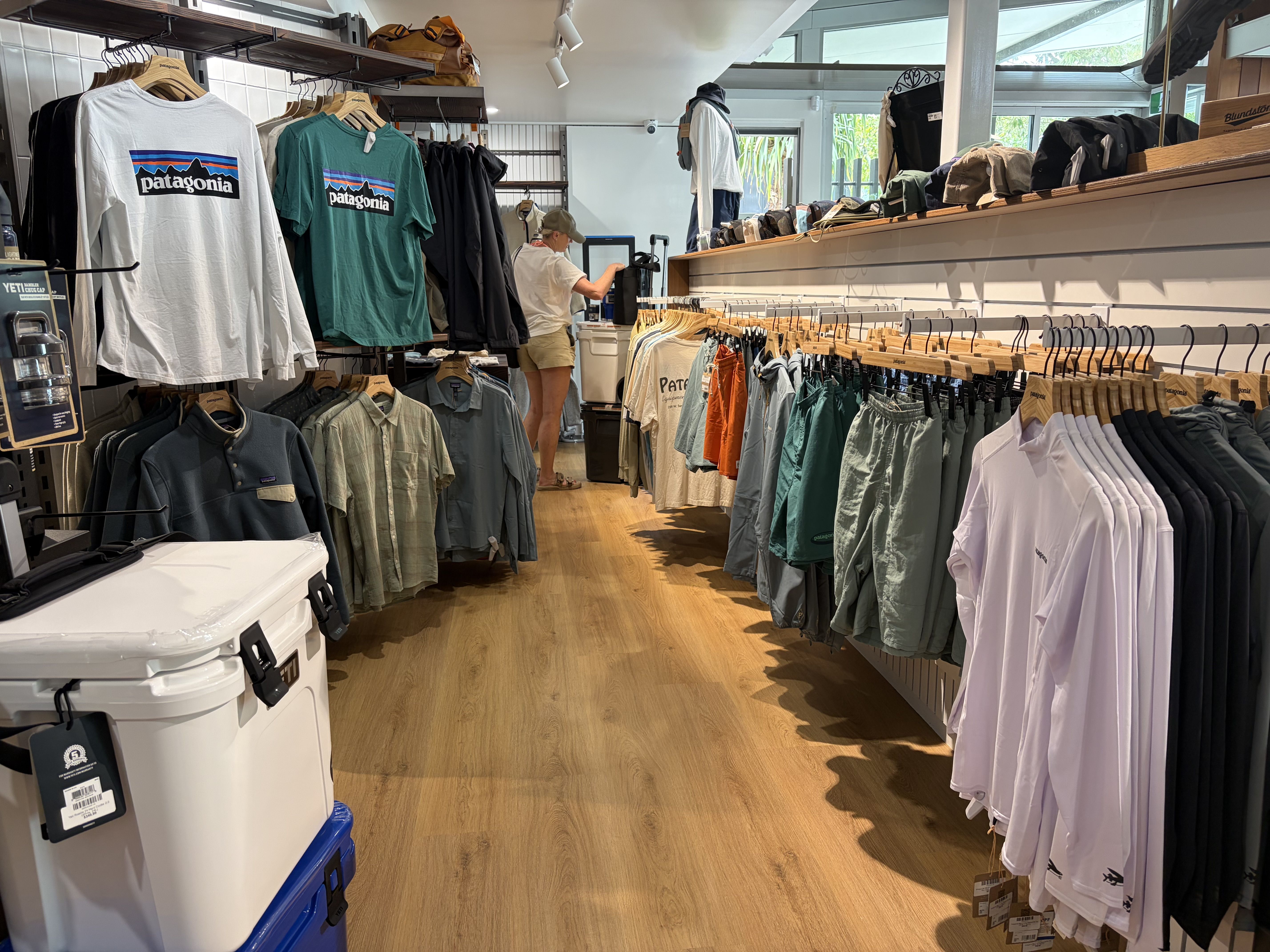 Outside Sports Noosa store Patagonia and Yeti stock