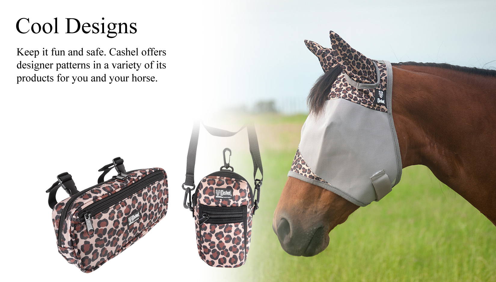 Horse in Fly Mask