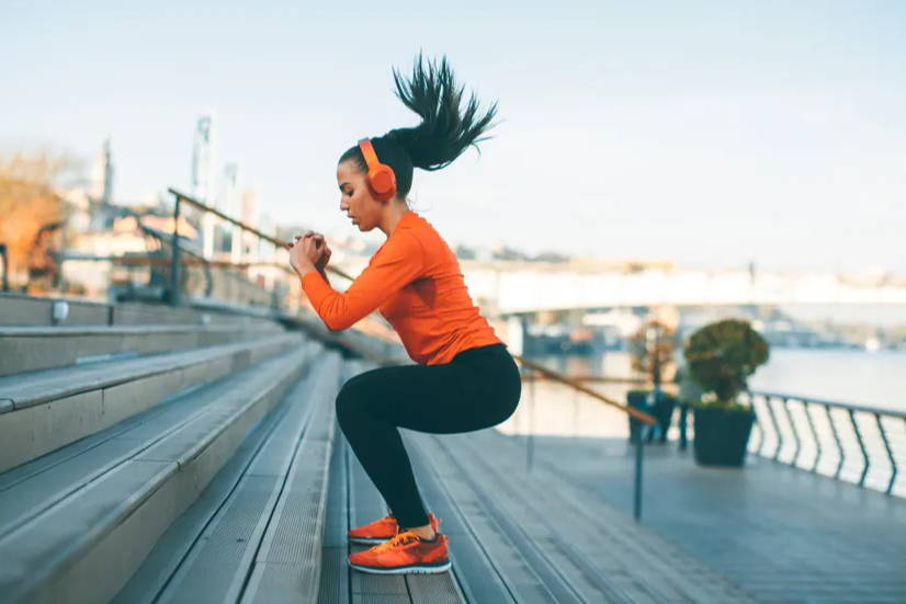 woman working out jumping|zinc for immunity|inflammation