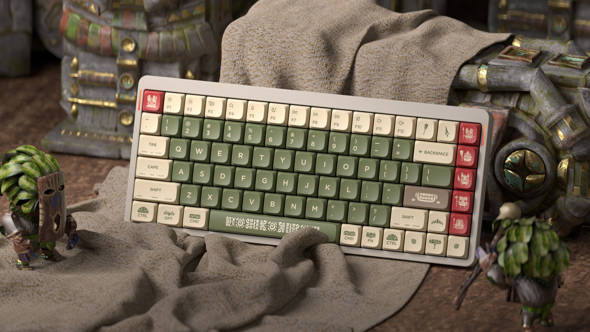 KeyTok PBT Keycaps