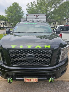 2019 Nissan Titan CS244K spare tire delete train horn