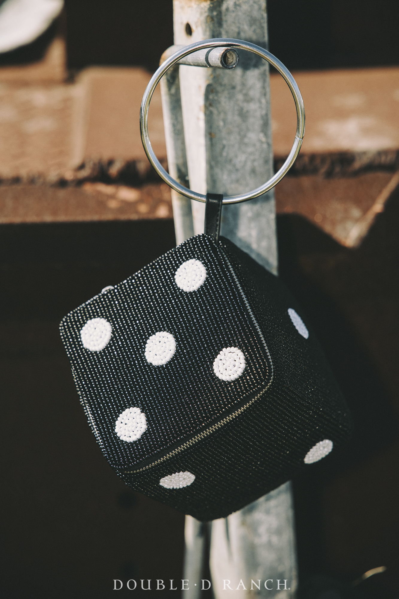 The Beaded Dice Bag.