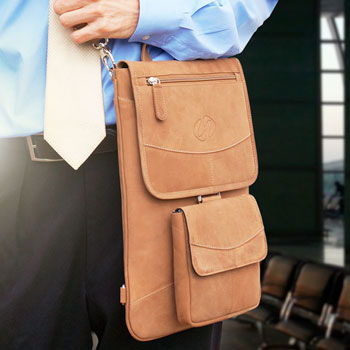 2008 maccase releases first ever vertical laptop case - the flight jacket shown in vintage brown
