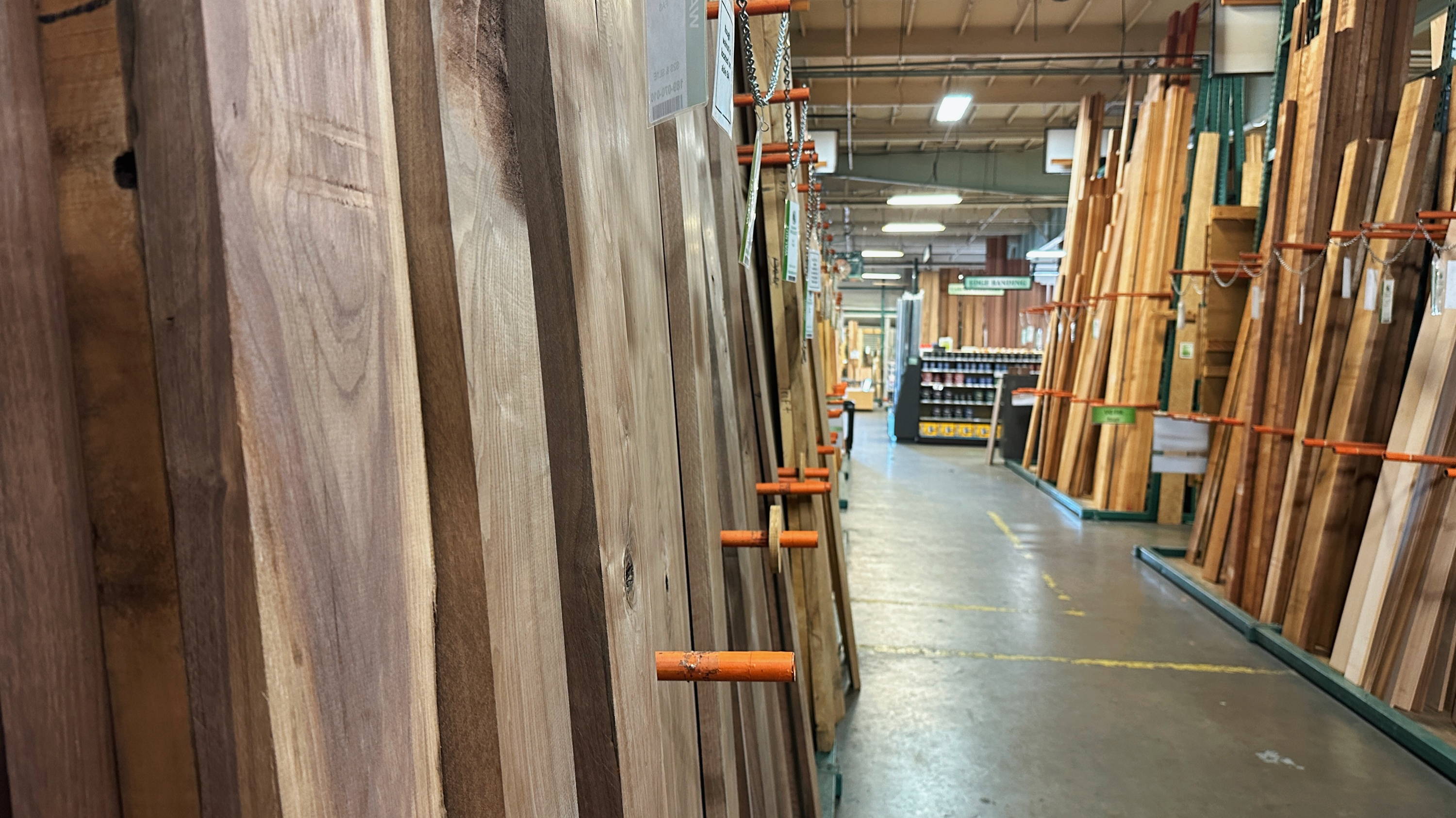 hardwood lumber yard