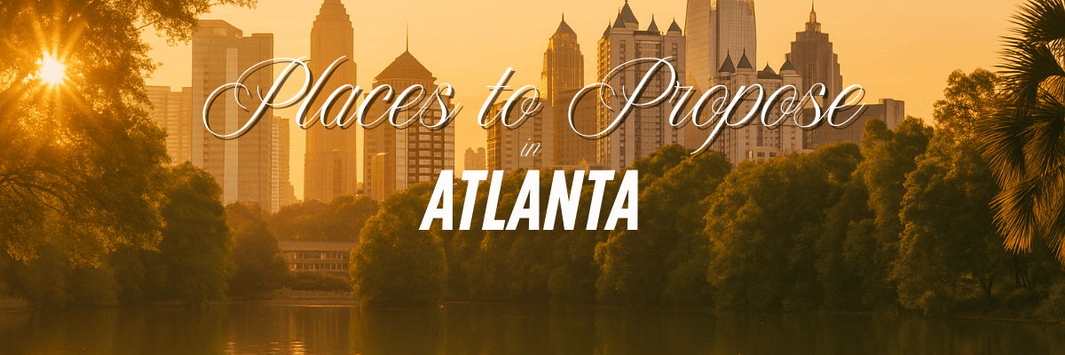 places to propose in atlanta banner with skyline