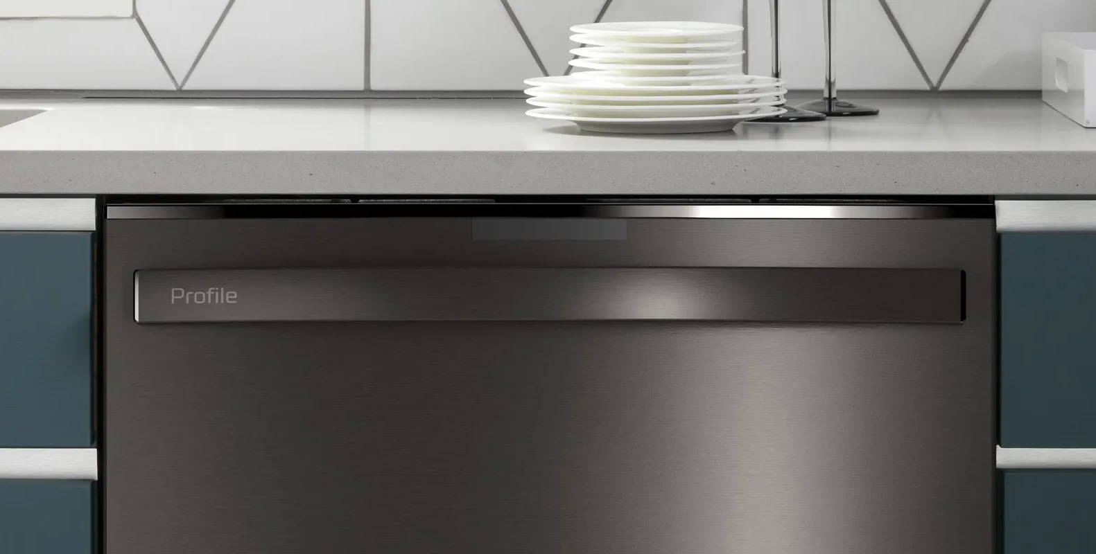 GE Profile Smart Dishwasher Kitchen