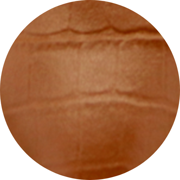 Close-up of a textured brown surface resembling leather.