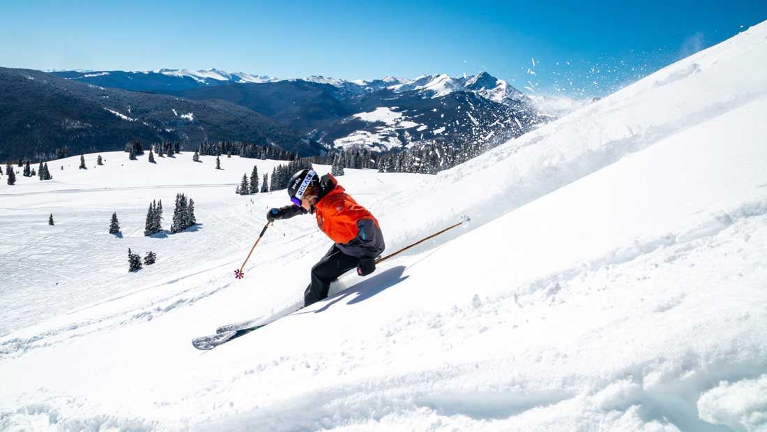 Skiing at Vail, Colorado, Best Ski Resort in the World