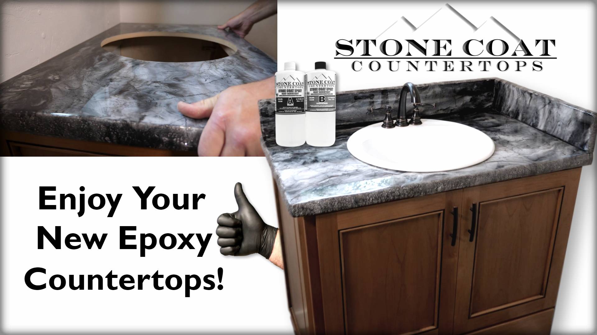 Stone Coat Epoxy Countertops - A beautiful addition to your space!