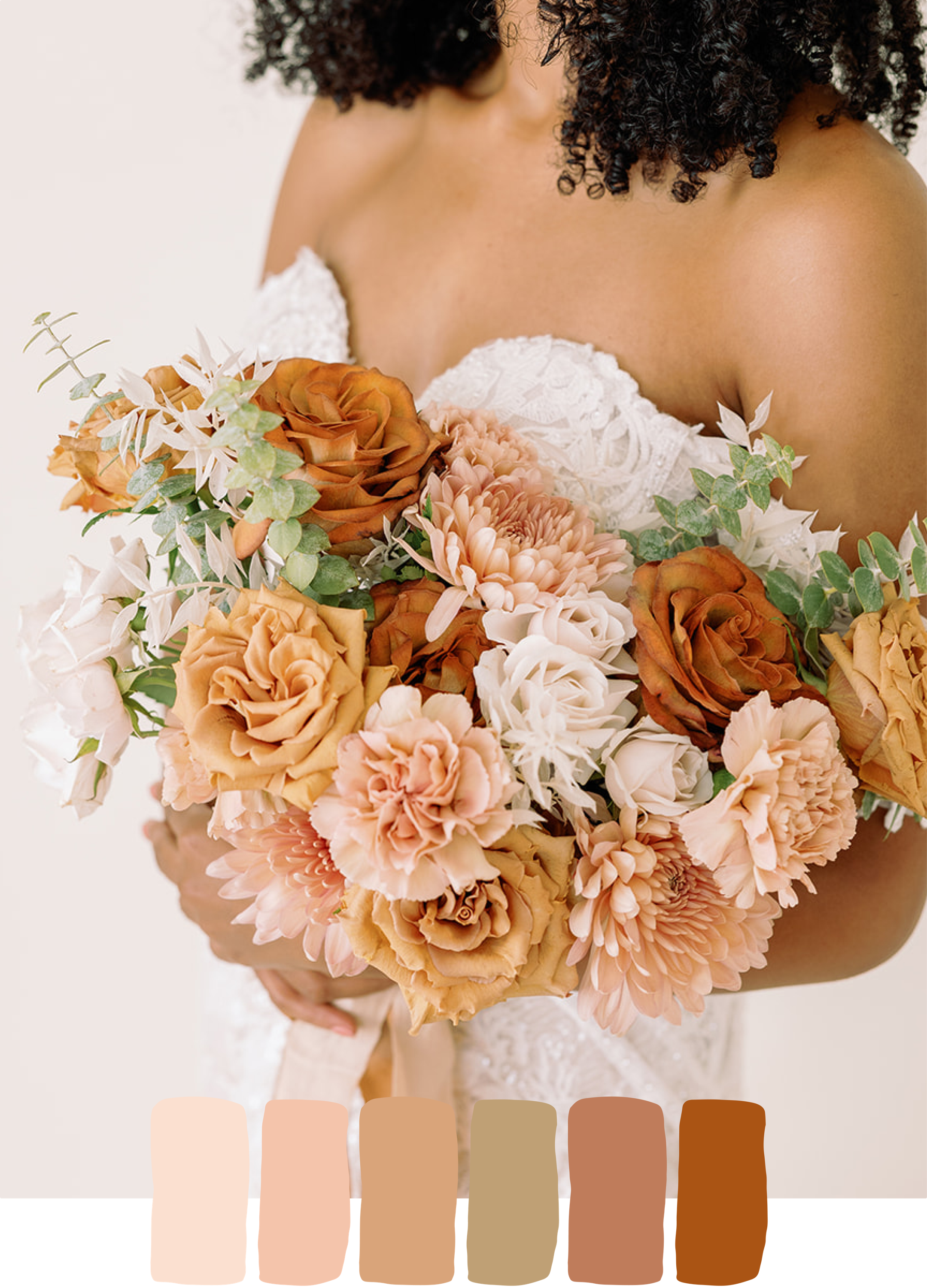 terracotta and rust wedding color palette