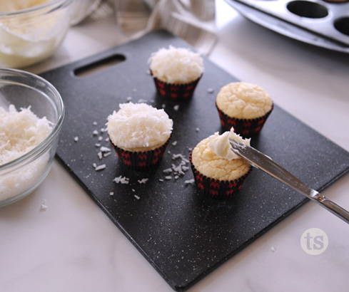 christmas tree cupcakes