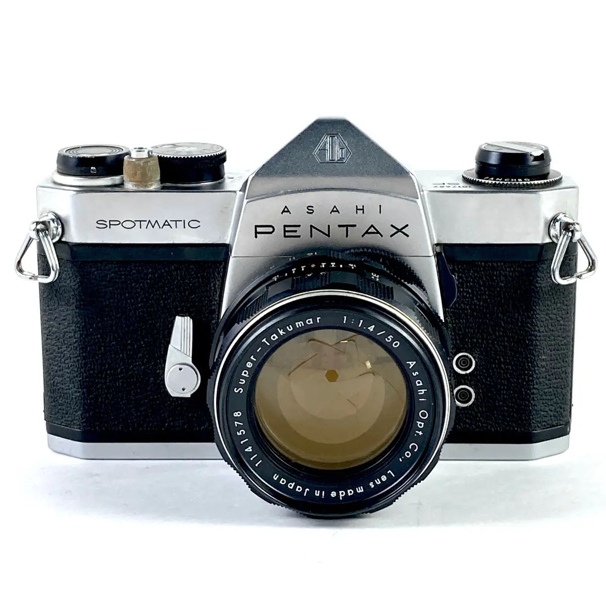 ペンタックス PENTAX SP 初期型 + Super-Takumar 50mm F1.4 8枚玉 M42マウント 一眼レフカメラ