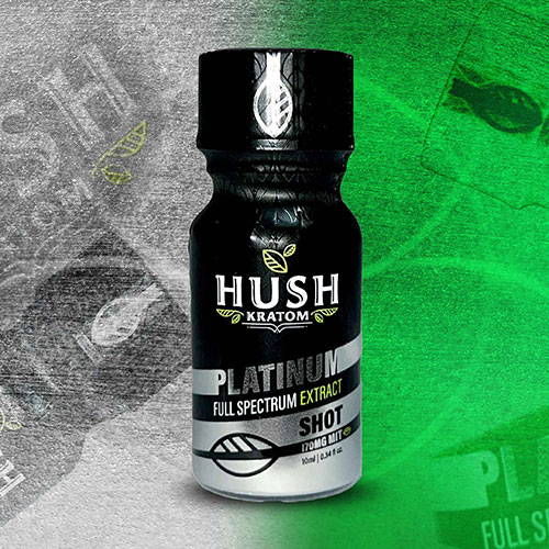 Hush Kratom Platinum Shot Extract