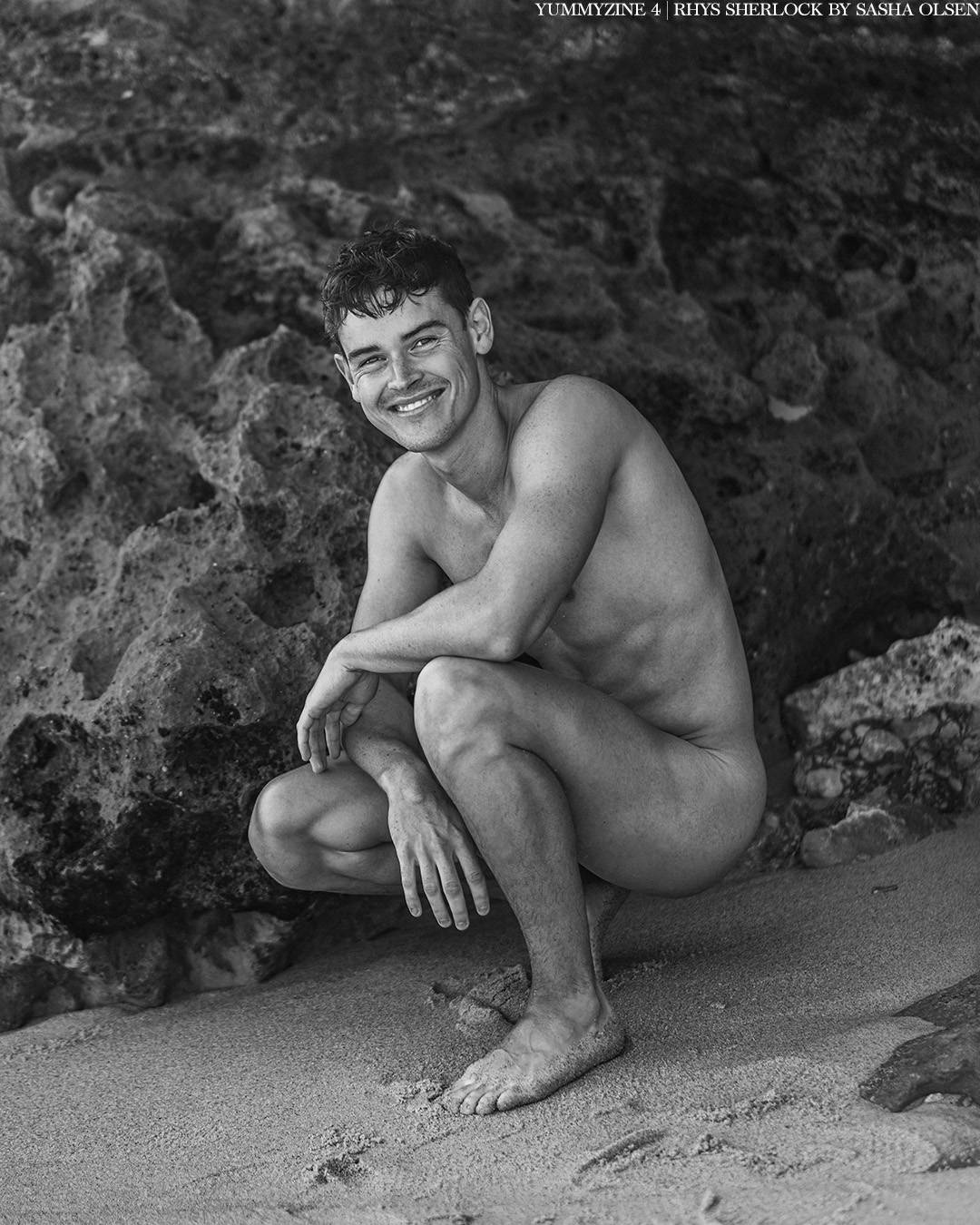 Rhys Sherlock, aspiring model and actor, freshens off for the lens of Sasha Olsen. Sitting down with Yummy, Rhys sheds light on the intricate balance between personal growth, pursuing dreams, and the ever-present world of social media. Opening up about his pleasure and his journey, the young model bares all. 