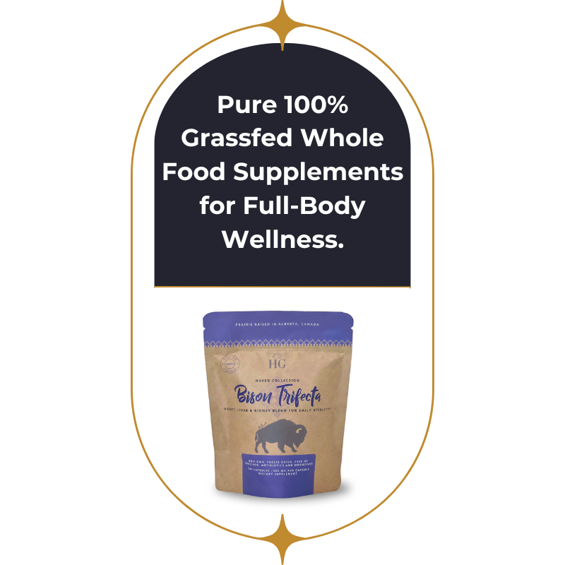 Pure 100% Grassfed Whole Food Supplements for Full-Body Wellness.