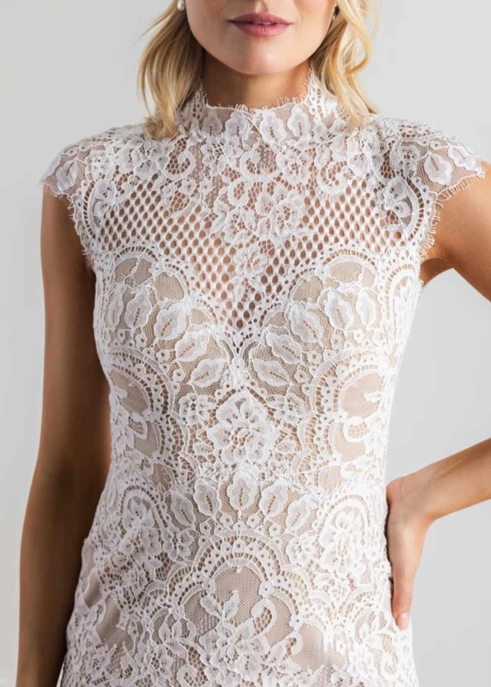 High Neck Wedding Dresses