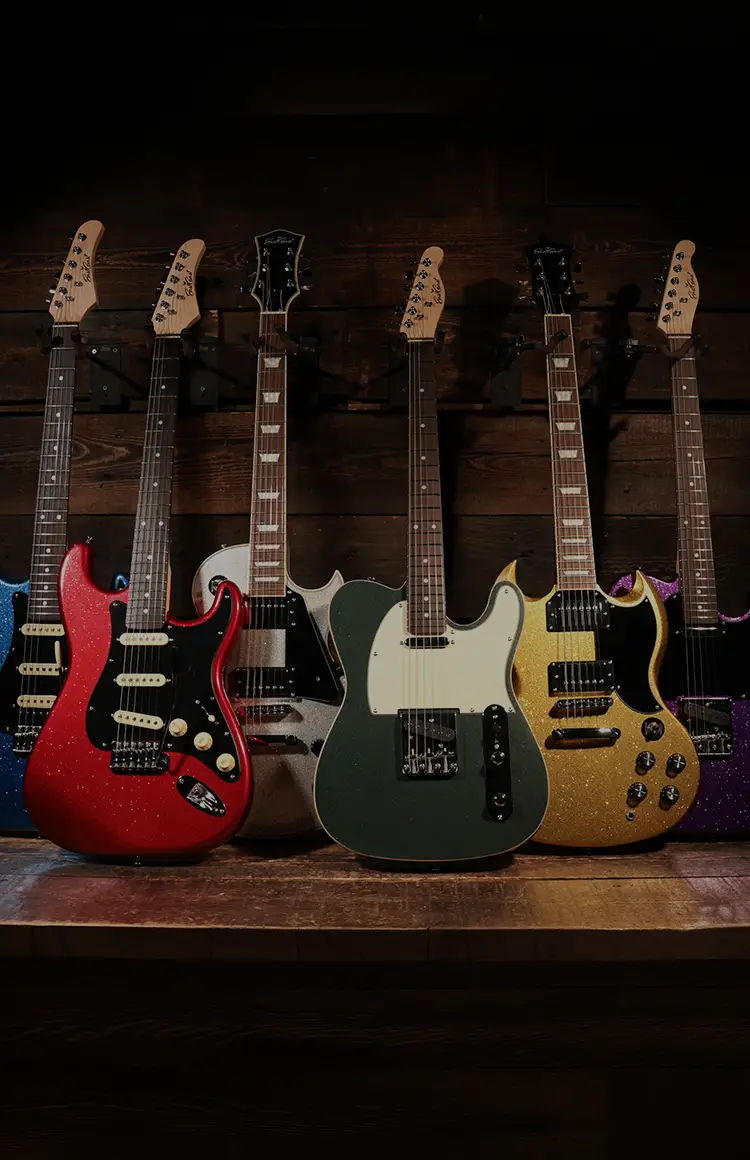 New EastCoast Sparkle Finish Limited Edition Guitars & Basses - Andertons Music Co.