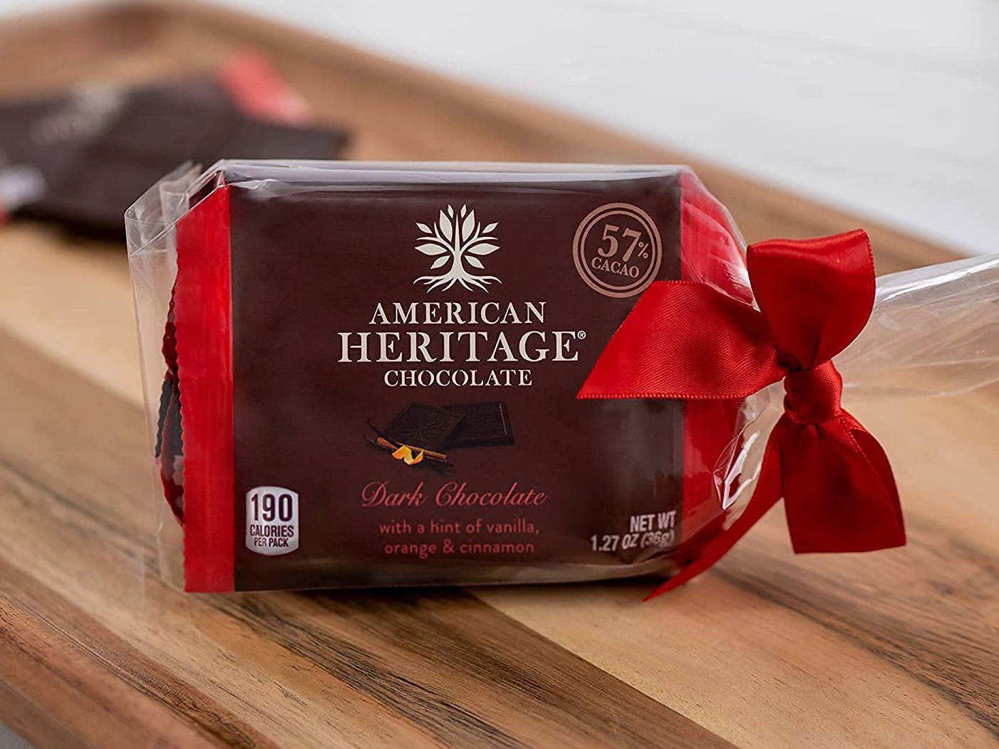 Picture of American Heritage Chocolate Bars in a Gift Bag