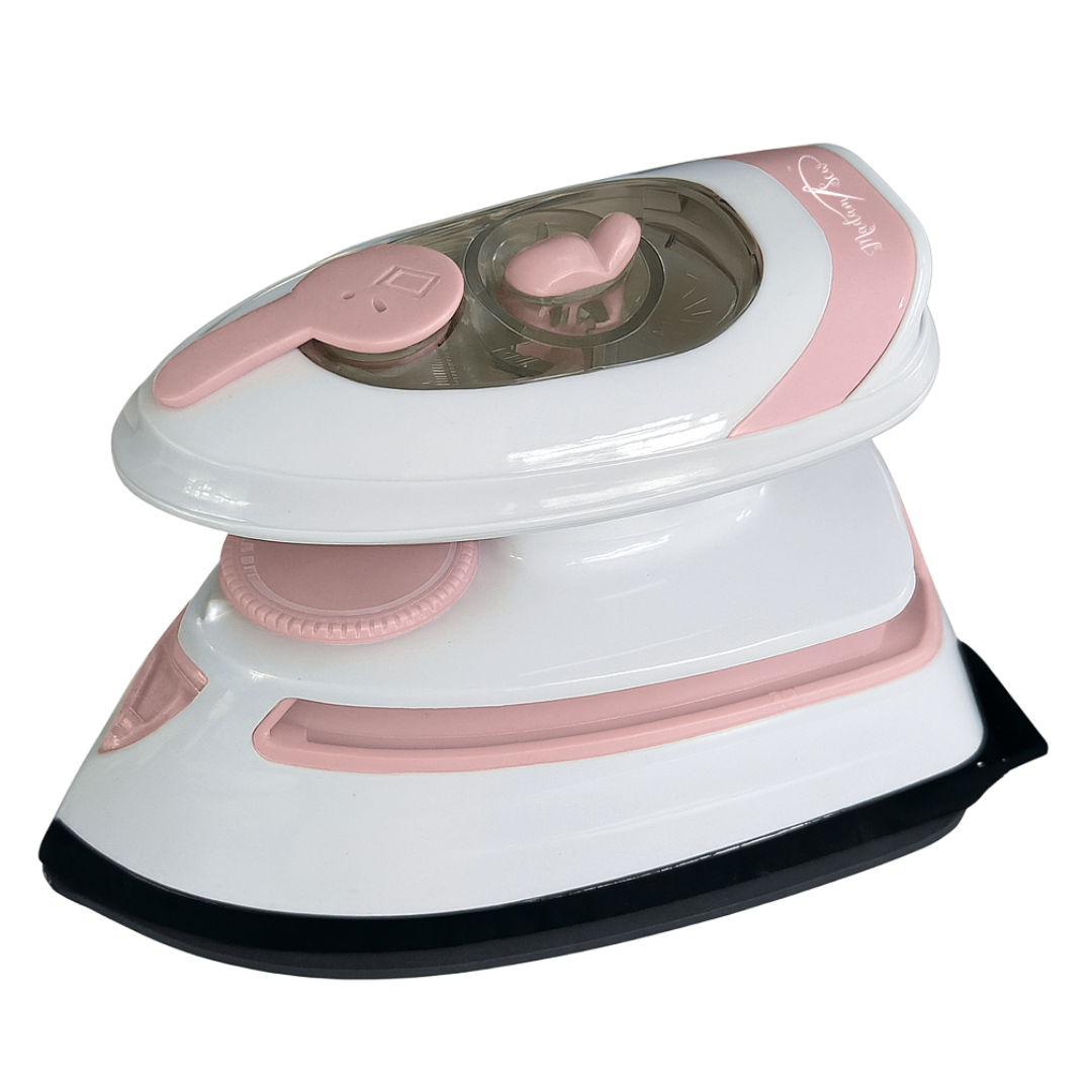 Mini Iron in Pink and White Madam Sew