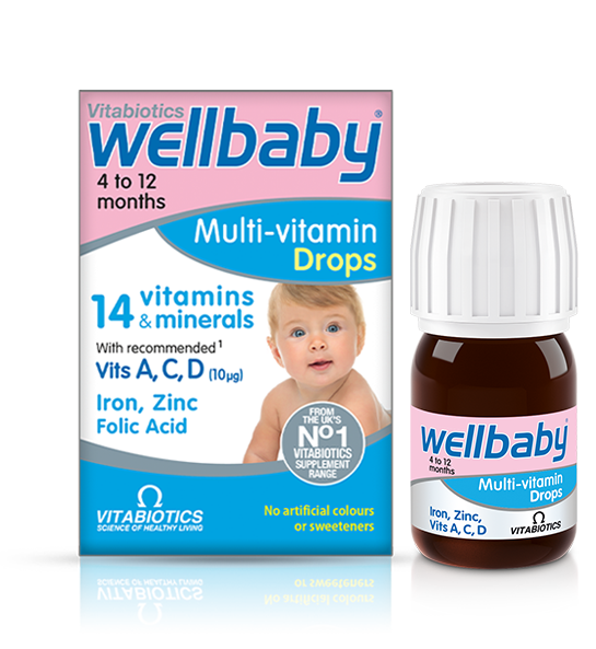 Wellbaby Multivitamin Drops Pack