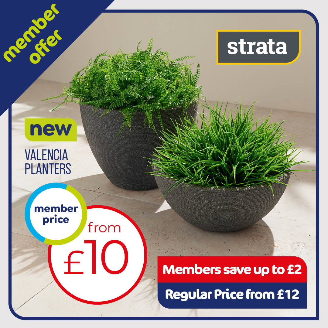 Strata Valencia planters - member price